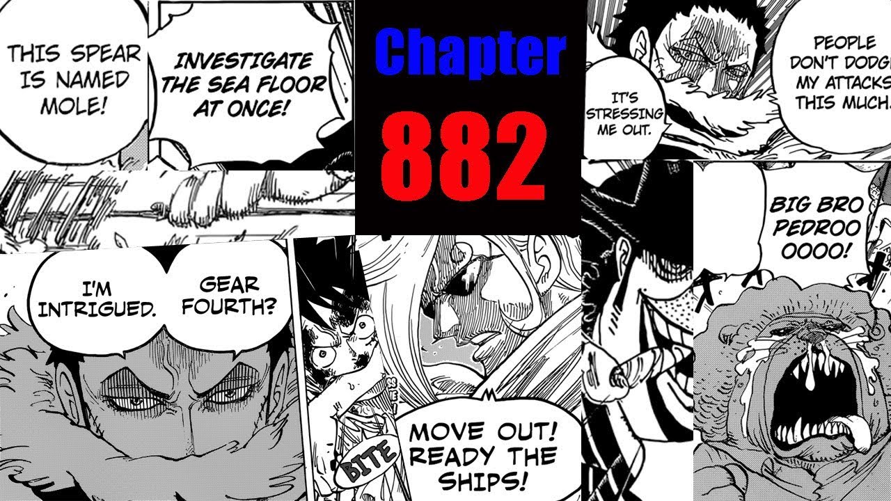 One Piece Manga Chapter 882 Live Review Luffy Gonna Use A New Gear