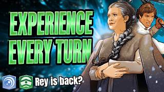 MIDRANGE HERO! LEIA GREEN! - Gameplay / Star Wars Unlimited