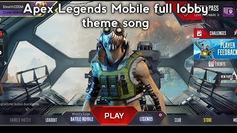 Apex Legends Mobile soft launch full lobby theme song - HD
