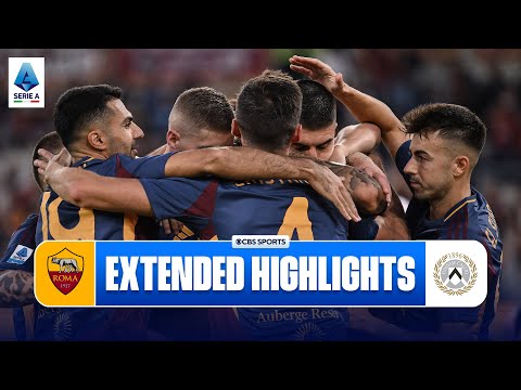 Roma vs. Udinese: Extended Highlights | Serie A | CBS Sports Golazo