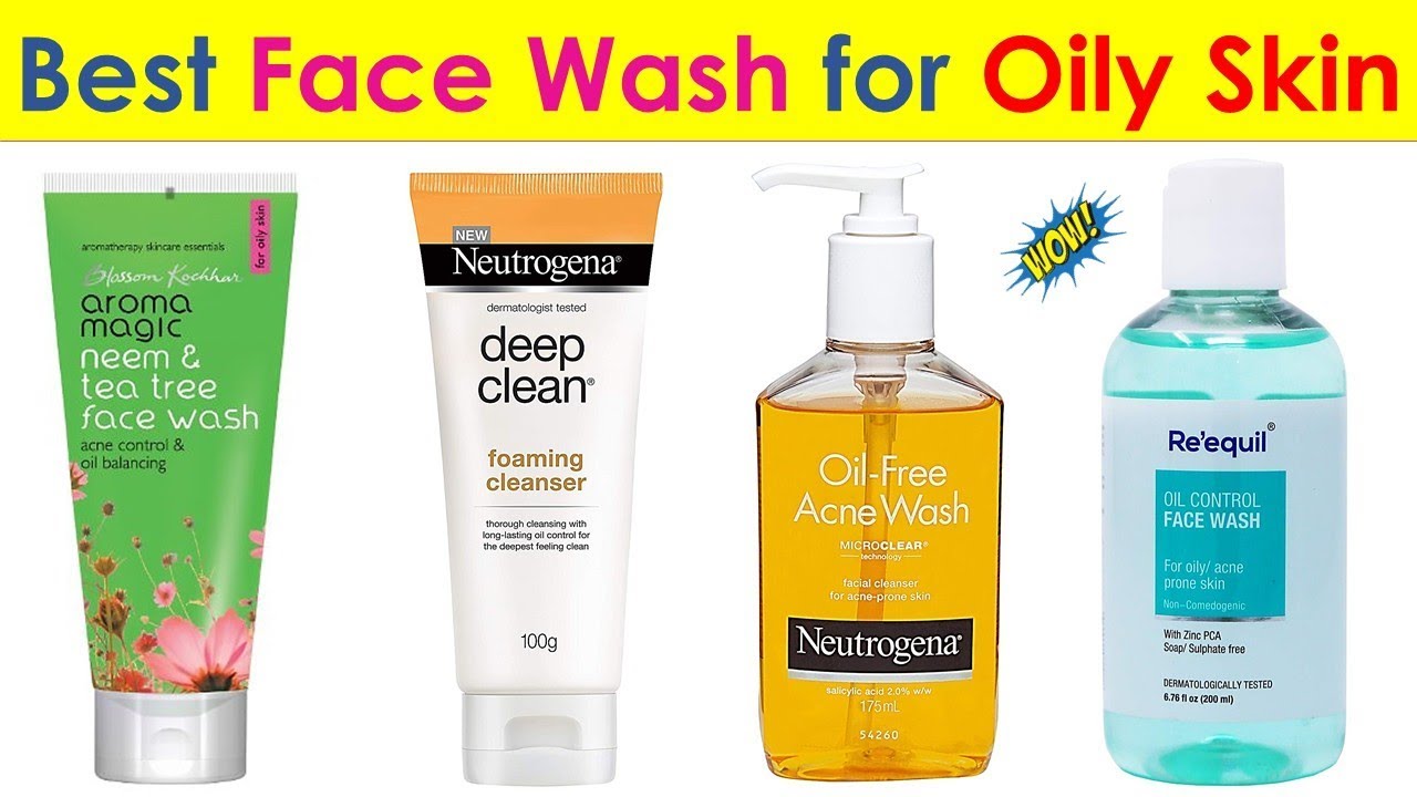 face wash for oily skin in summer