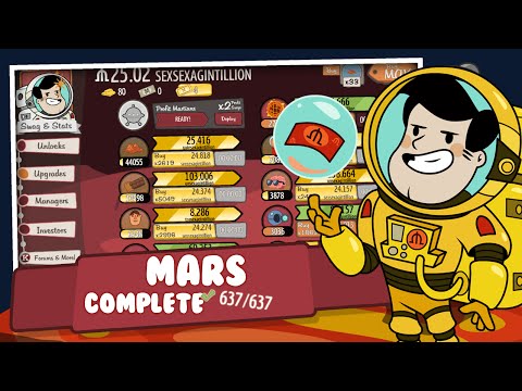 Советы и подсказки Adventure Capitalist — MARS End Game! (637/637)
