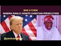BIG WIN For Persecuted Christians Tinubu Admits Persecution Pays 9M N13 2bn To US Lobby Firm