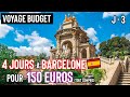 4 Jours à Barcelone pour 150 euros (tout compris) - Vlog Jour 3