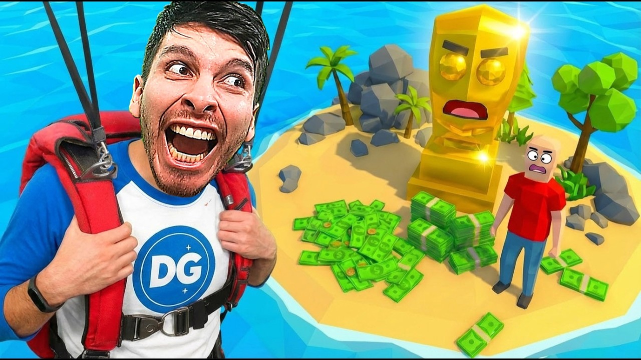 Encontré la ISLA MILLONARIA OCULTA en DUDE THEFT WARS !!