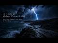 11 Hours of Violent Ocean Storm ⚡ Heavy Rain, Thunder &amp; Dark Waves for Deep Sleep