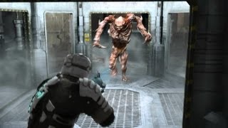 Dead Space 1 walkthrough part 9 - Chapter 5 the Hunter / Regenerator boss fight