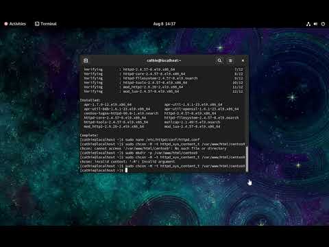 2. Setup apache HTTP share on CentOS9