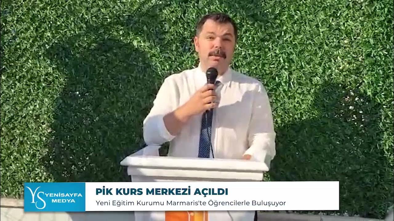 PİK KURS MERKEZİ AÇILDI