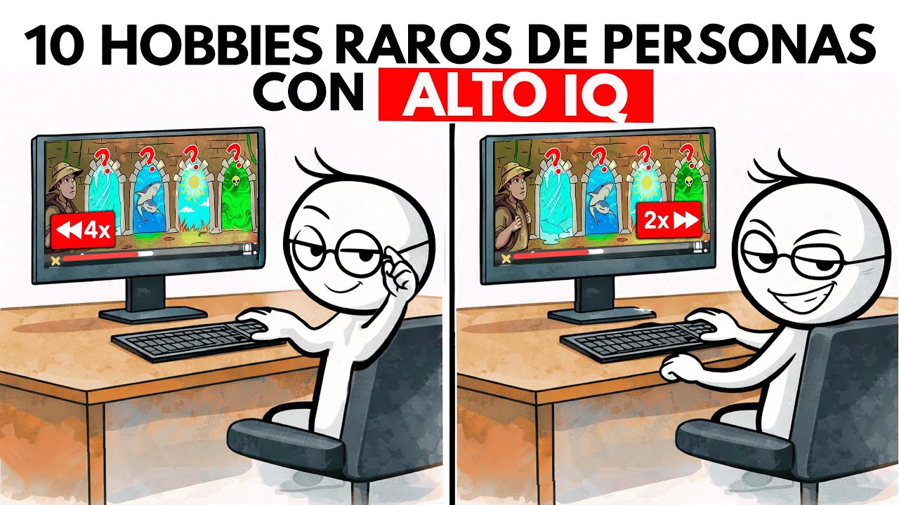 10 Hobbies Raros que Demuestran que Tienes un IQ Muy Alto
