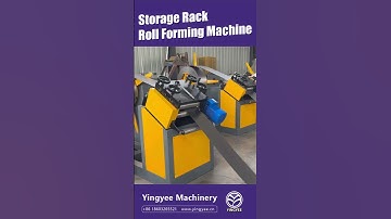 Discover unmatched efficiency with our Storage Rack Roll Forming Machine