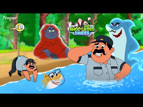 Thakela और Pakela ने पकोड़ी 🌰 अंकल को सिखाया सबक 😵‍💫 I Moral Stories For Kids I Bhoot Boss Diaries