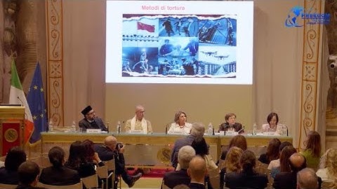 LIREC Conference  at the Italian Parliament. The Religious and Conscience Persecution in the World.