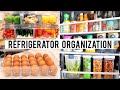 REFRIGERATOR ORGANIZATION 💡 IDEAS & PRODUCTS | Clean, Declutter & Organize with Me! | Miss Louie