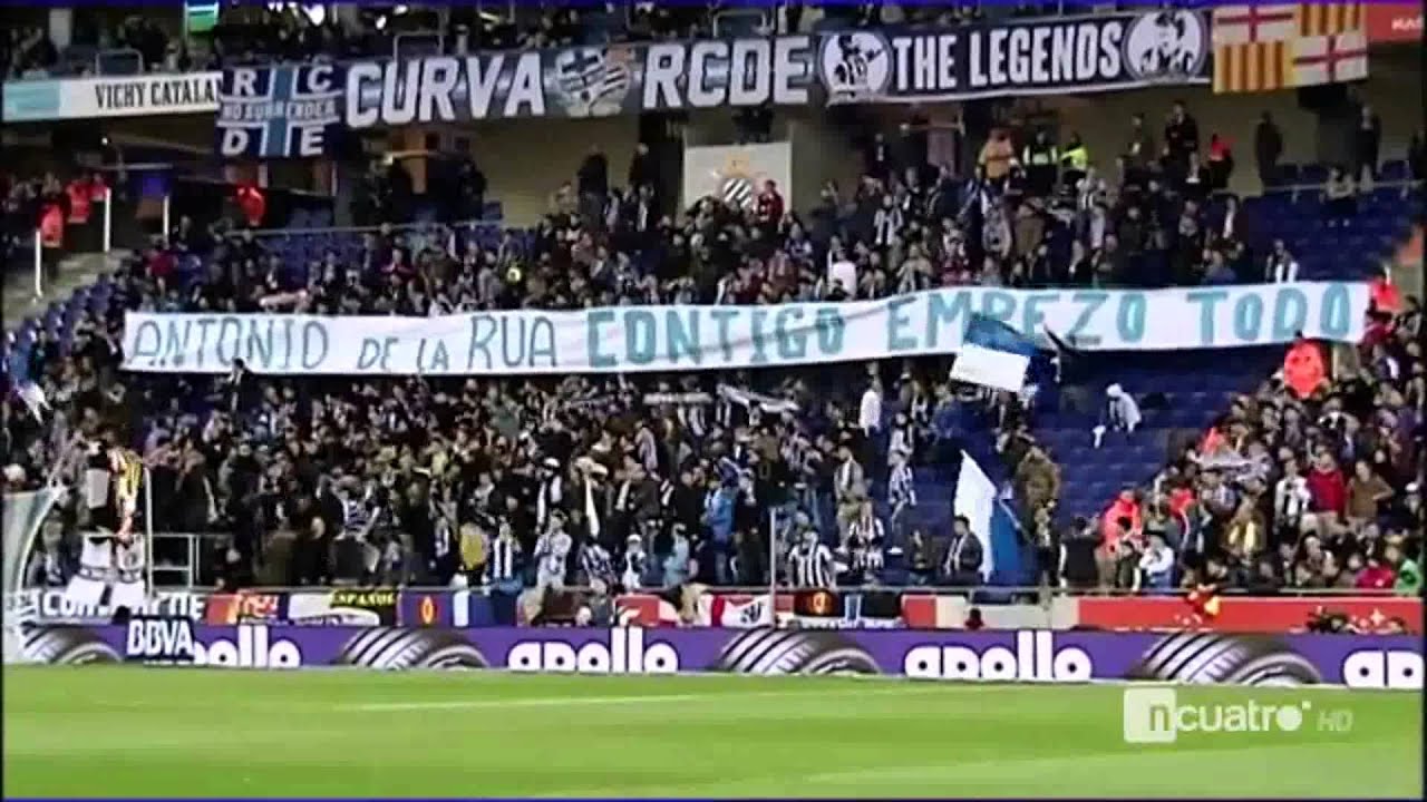 So Gerard Pique reacts on the bench chants and insults from Cornellà