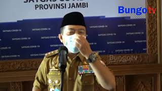 KABAR JAMBI - GUBERNUR JAMBI RAKOR TERKAIT STABILITAS PANGAN