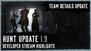 Team Details Update | Update 1.9 Developer Live Stream Highlights