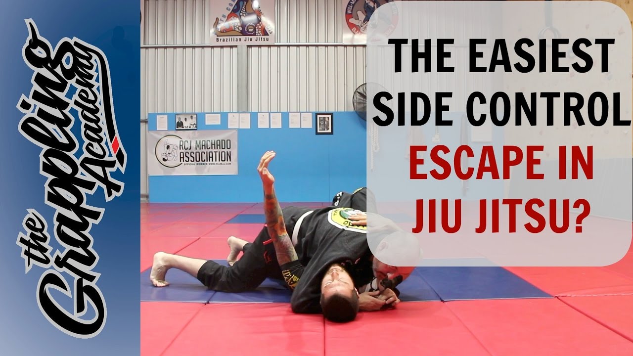 The EASIEST Side Control ESCAPE In Jiu Jitsu? YouTube