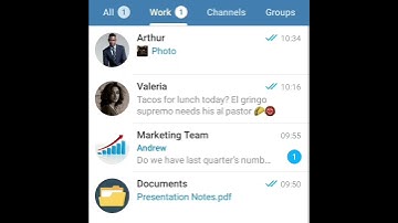Telegram tips: Custom Folders