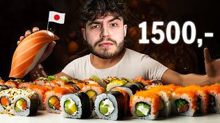 NEJLUXUSNĚJŠÍ SUSHI V ČESKU (ochutnávka)