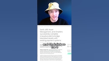 Chainlink, UBS, and Swift: Bridging the Future