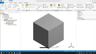 Temperature VS length in Ansys Workbench Steady State Thermal