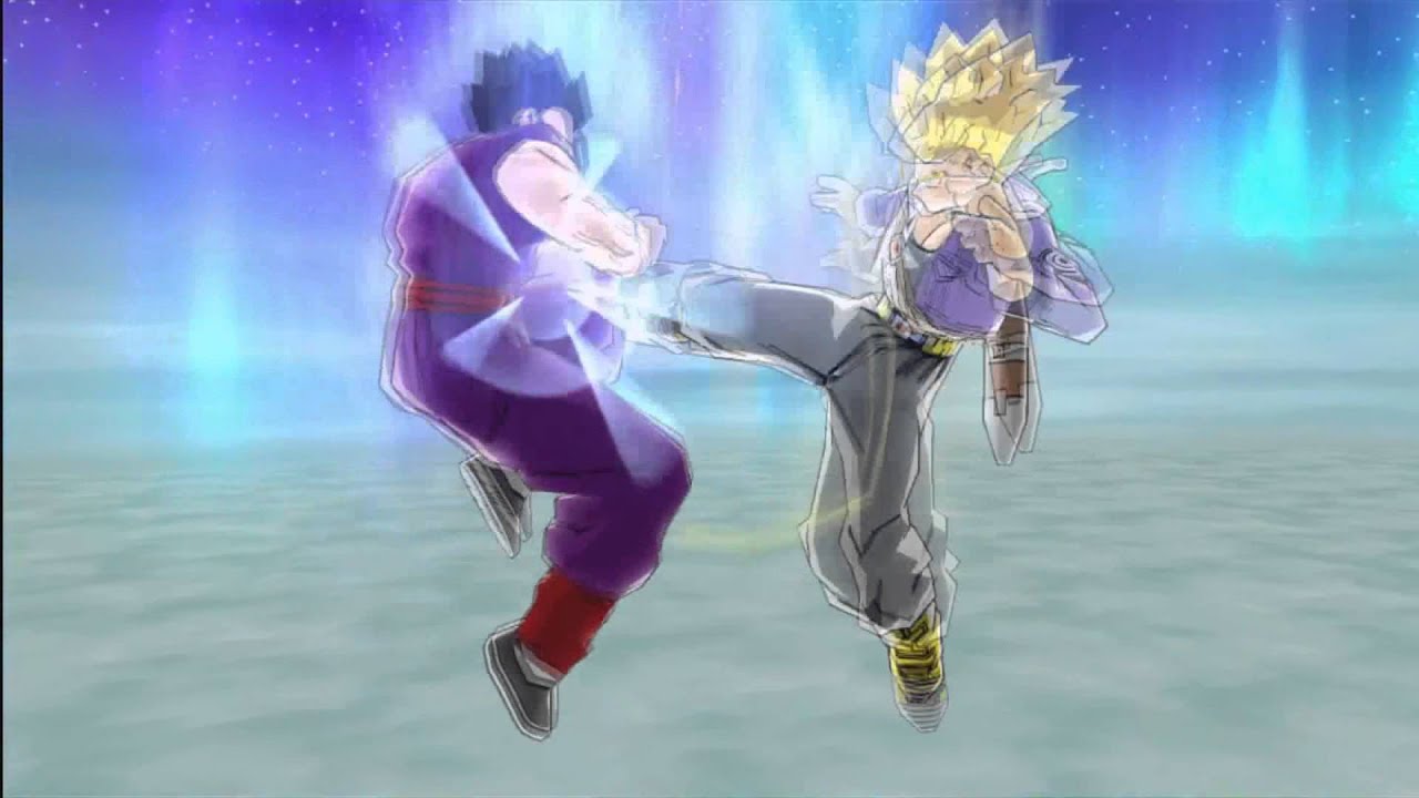 DBZ Budokai 3 HD Gohan vs Trunks YouTube