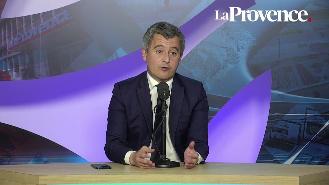 Sécurité des JO, trafic de drogue... Gérald Darmanin face aux lecteurs de La Provence