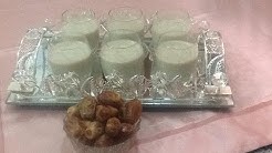 عصير بالتمر، اللوز والافوكادو صحي لرمضان يعطي طاقة خالي من السكر وسهل للهضم