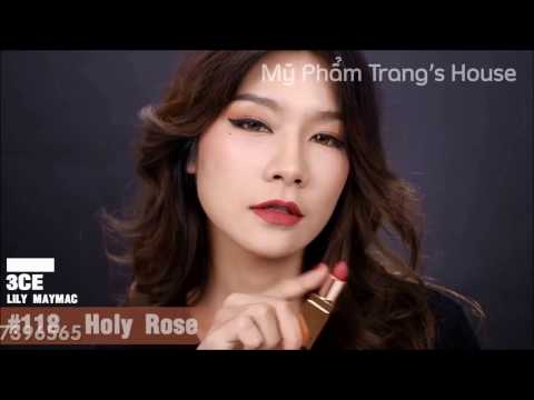Video Son 3CE x Lily Maymac Matte Lip Color - youtube