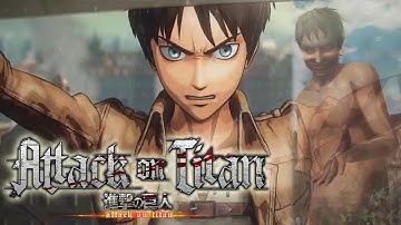 ATTACK ON TITAN PS4 Gameplay Trailer 2 English (Shingeki no Kyojin) TGS 2015