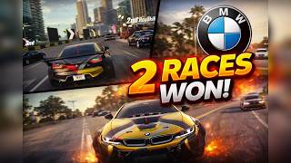 Crazy! BMW i8 Coupe Racing🏁| BMW car Simulation | NFS Heat #racinggame #racecar  #drivingsimulator screenshot 2