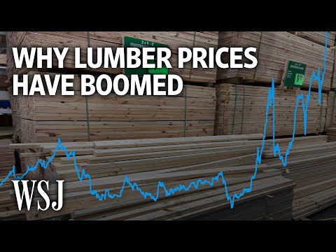 How the Pandemic Made Lumber America's Hottest Commodity | WSJ