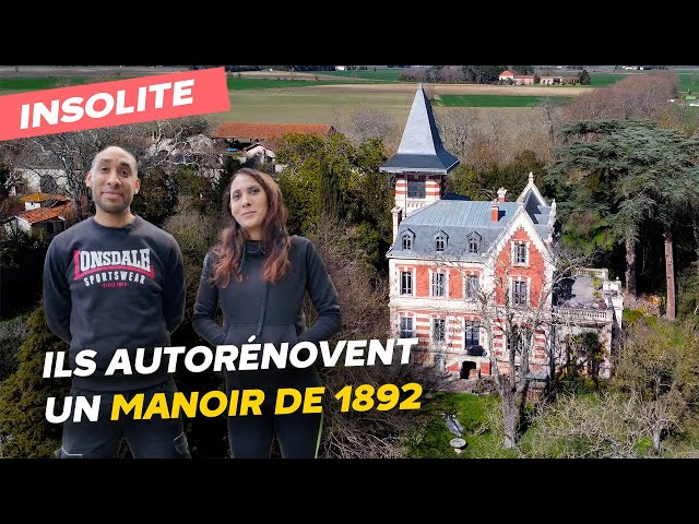 Ce couple restaure seul un manoir à l'abandon depuis 20 ans (Feat @lepetitmanoir1892)