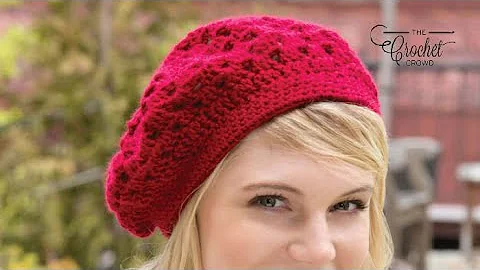 Crochet Bridgette's Beret Pattern | EASY | The Cro...