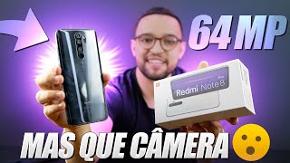 Matheus Kise Vídeos Redmi Note 8 Pro com 64 MEGAPIXELS na CÂMERA 😮 Unboxing e Comentários!!