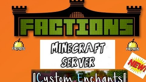 Minecraft New Custom Enchants Factions Server! Looking for Staff! (No more free keys)