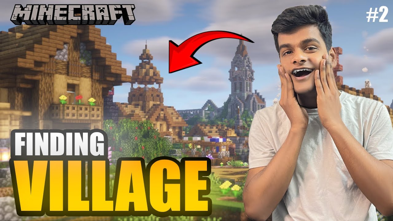 Finding Village in Minecraft | Minecraft Survival Series EP 2 | Abhay ...
