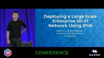 Deploying a Large Scale Enterprise Wi-Fi Network using IPv6