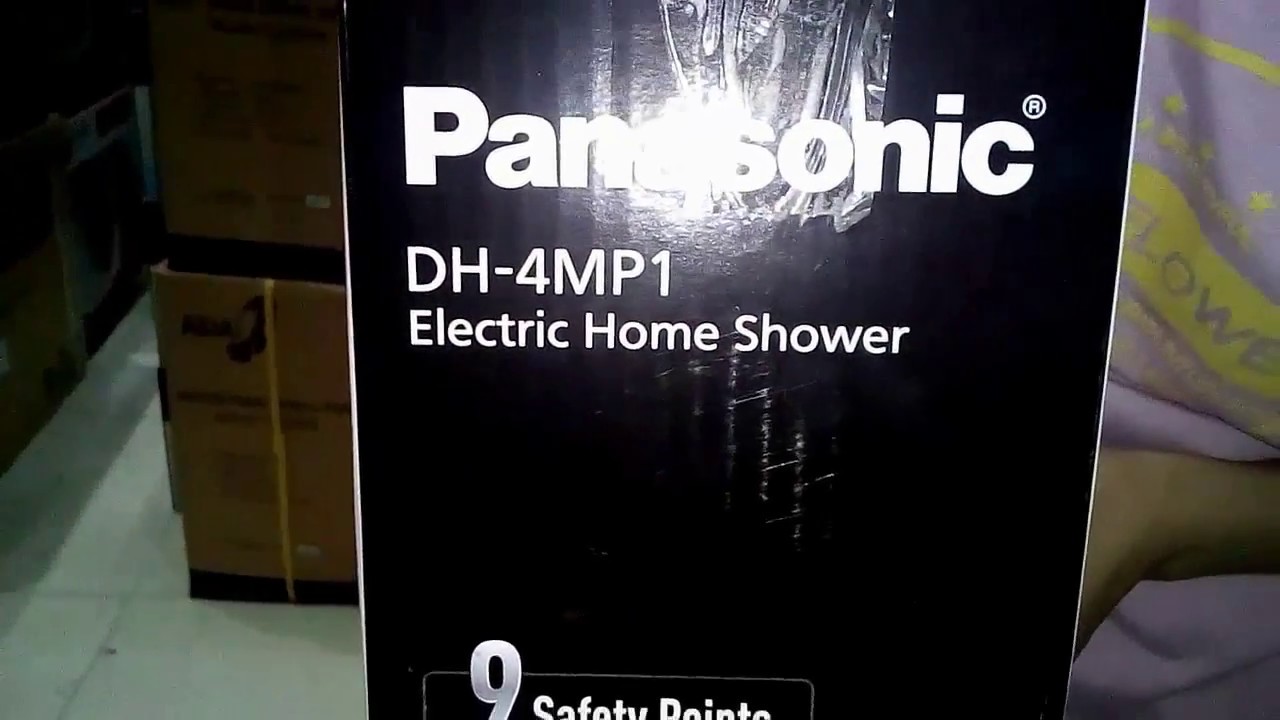 MỞ HỘP Máy nước nóng trực tiếp PANASONIC DH-4MP1VW... - youtube
