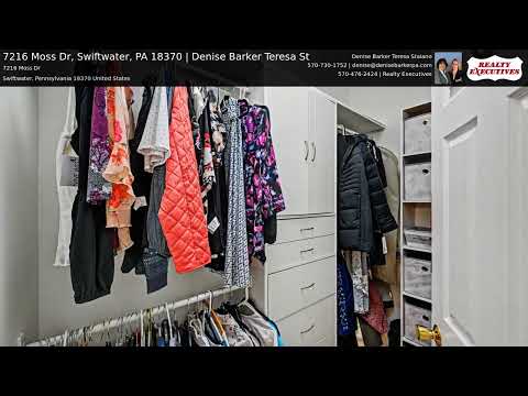 7216 Moss Dr, Swiftwater, PA home video tour