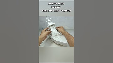 How To Make RC Boat From Pvc Pipes - Part 10 #rc #rcboat #handmade #howto #diy #boat
