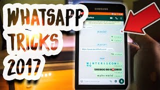 10 Cool whatsapp tricks you should know in 2017 - WhatsApp tricks Android