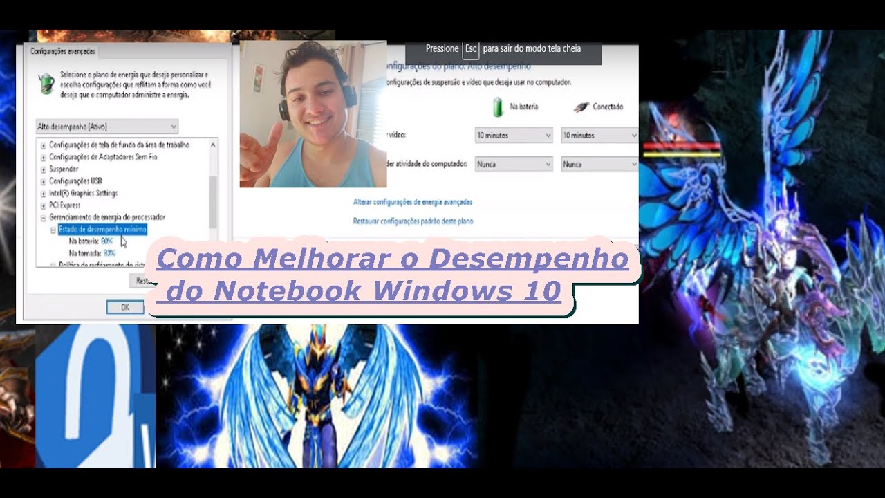 Como Melhorar o Desempenho do Notebook Windows 10 - YouTube