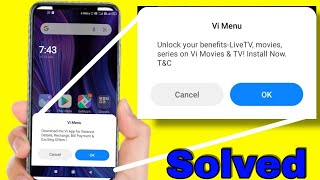 Vi menu pop up messages stop | How to stop Vi Menu pop up messages| #Vi_menu notification off screenshot 4