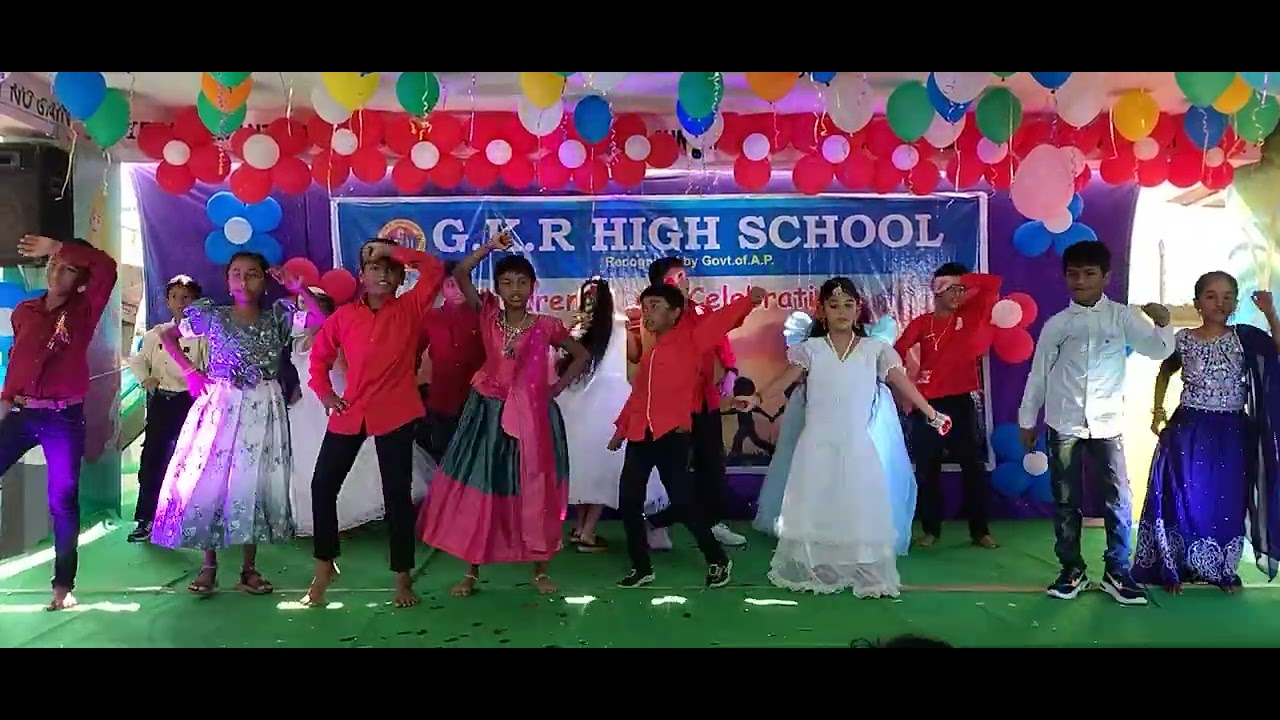 3rd class students children's day celebrations|| GKR HIGH SCHOOL 2025 ...