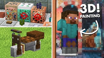 7 SECRET Minecraft Build Hacks #24