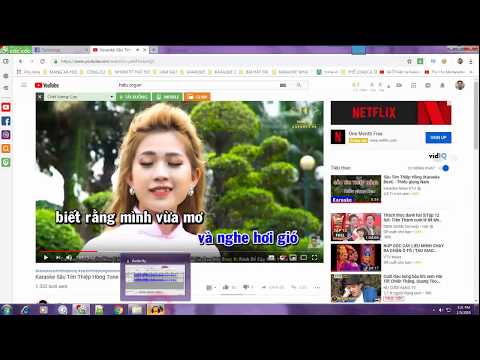 hát karaoke thu âm trên máy tính tại Xemloibaihat.com