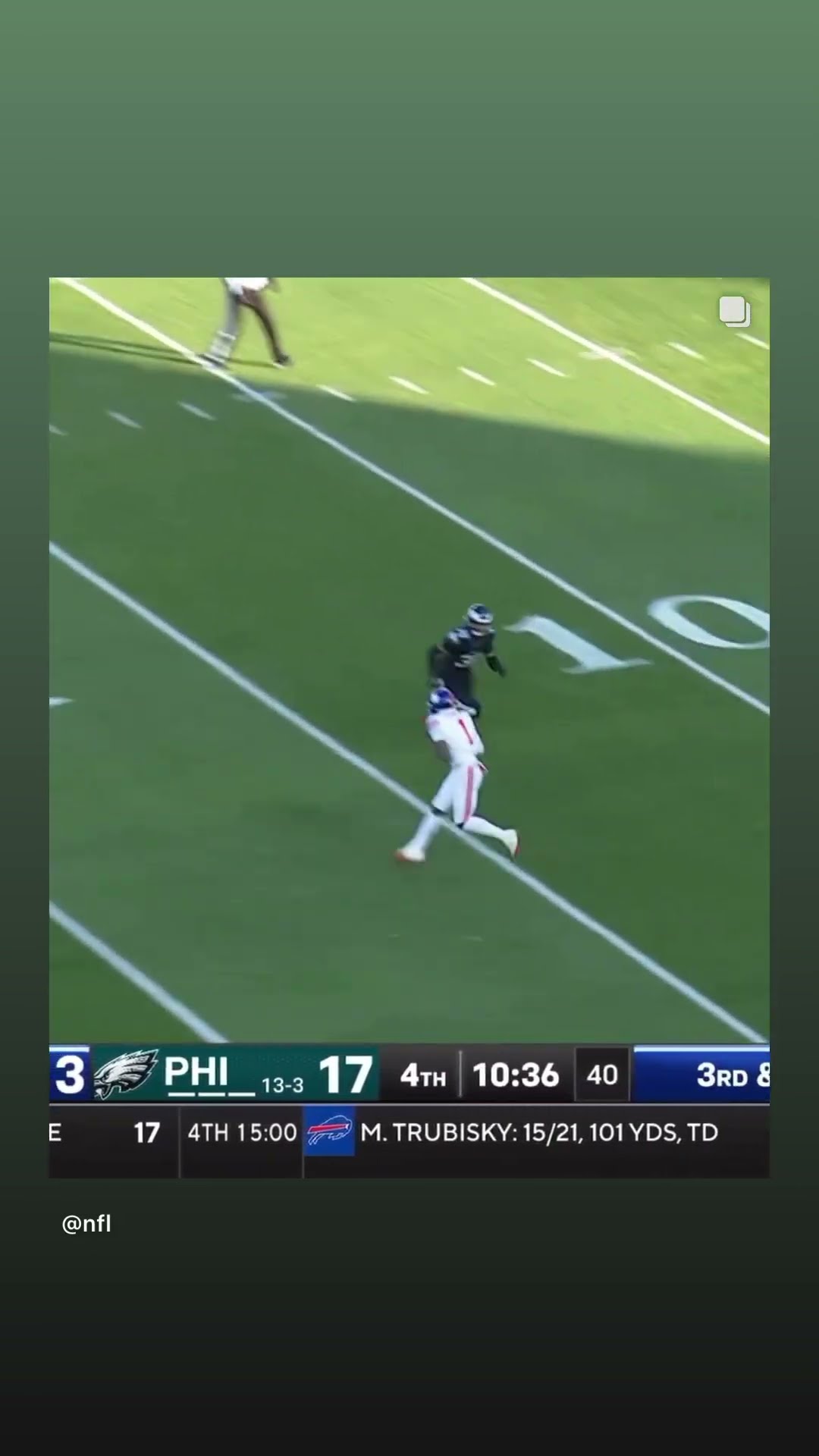 Stays on his feet #hoodnews #drewlock #giants #maliknabers #eagles #football #omg #how #wow #NFL #us
