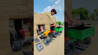 Remote Control #Jcb And Dumper  #tractor Unboxing And Testing #minitractor #rctractor #jcb #shorts